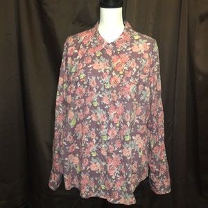 Massimo long sleeve cotton shirt